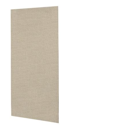 Swanstone 36-in x 96-in Winter Wheat Shower Surround Back Wall Panel at ...