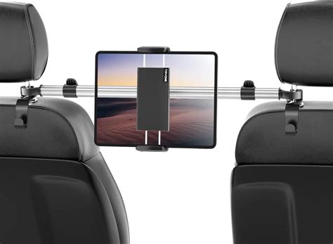 Amazon.com: Car Tablet Holder Mount for iPad: Tryone Headrest Tablet Stand for Car Back Seat ...