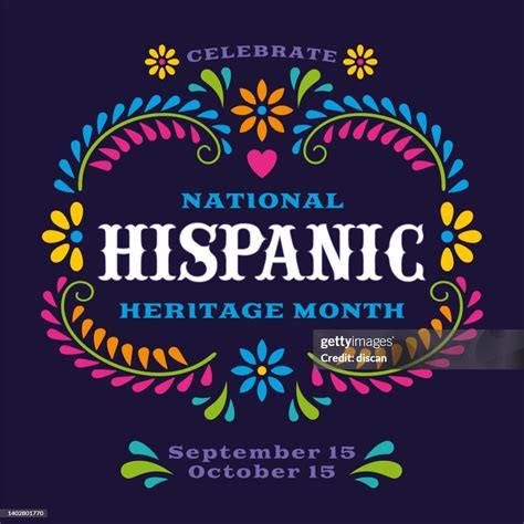Hispanic Heritage Month High-Res Vector Graphic - Getty Images
