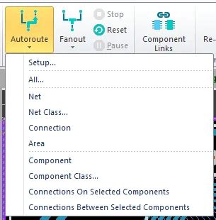 Elcad Auto-Routing 的图像结果