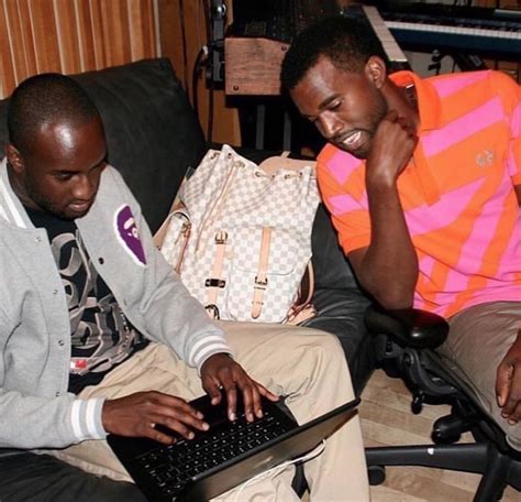 Kanye West Virgil Abloh Back in the day | Kanye west, Jay z kanye west ...