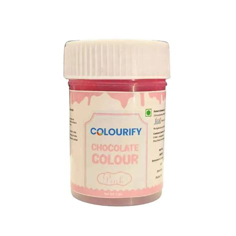Colourify Pink Chocolate Colour Powder - 5 Grams