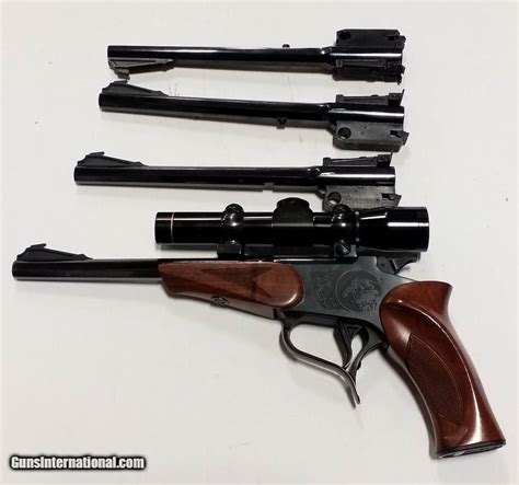 THOMPSON/CENTER ARMS CONTENDER 4 BARRELS W/SCOPE