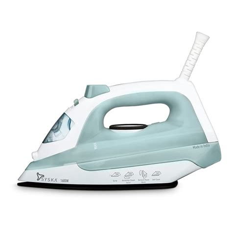 Buy SYSKA Steam Iron | 2 Year Warranty | Iron Press Steam, Steam Iron ...
