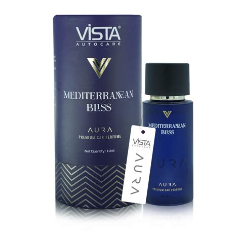 Vista Auto Care Aura Premium Car Perfume | Mediterranean Bliss 50 ml ...