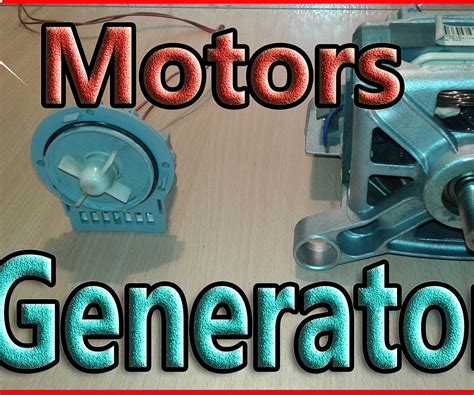 Convert Washing Machine Motor to Generator 的图像结果