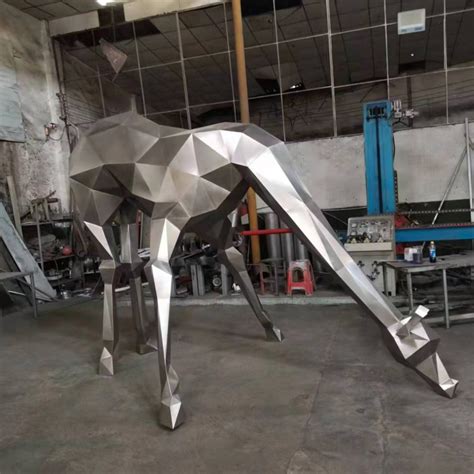 不锈钢动物雕塑-鹤