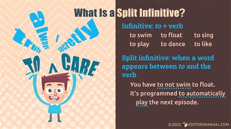 Split Infinitive Example