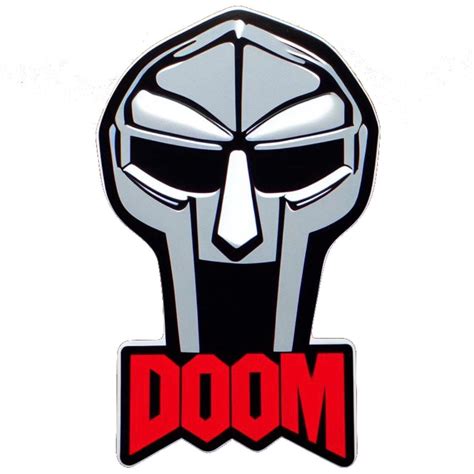 MF Doom Vinyl Decal Sticker, Hip Hop, Rap Music, Waterproof Vinyl 3 ...