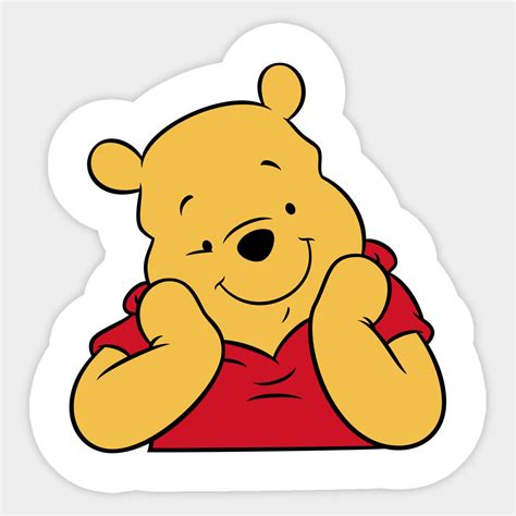 Winnie The Pooh Sticker | Pegatinas bonitas, Imagenes infantiles de ...