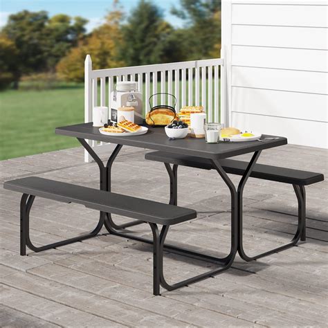Amazon.com : Lifetime 22123 Folding Picnic Table, 6 Feet, Hunter Green ...
