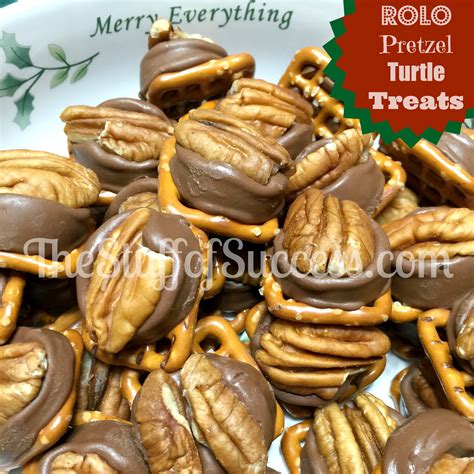 Rolo Pretzel Turtle Treats - The Perfect Holiday Treat