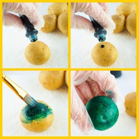 How to Dye Potatoes Instead of Eggs for Easter - My Home and Travels