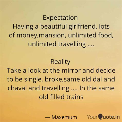 Expectation Having a be... | Quotes & Writings by Pranav H | YourQuote
