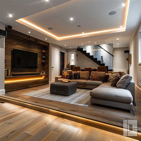 10 Stunning Basement Flooring Ideas with Engineered Hardwood • ArtFasad
