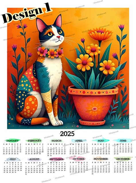 Paint By Numbers Calendar 2025 | Whattacraft