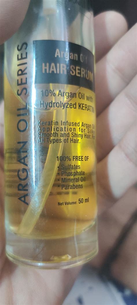 Buy CETUS Argan Oil Hair Serum, enriched with Hydrolyzed Keratin ...