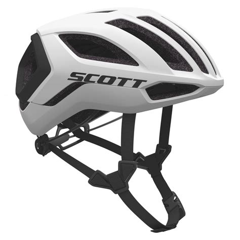 Casco Scott Centric Plus (Bianco/Nero)