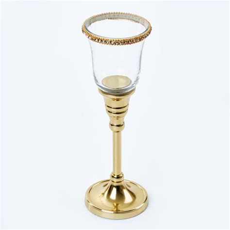 Buy Fables Blane Set of 2 Glass Pedestal T-Light Holders from Home ...