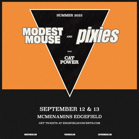 Modest Mouse and Pixies - Edgefield Concerts