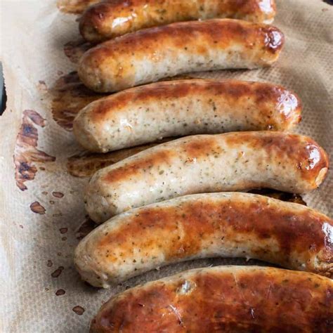 Oven Baked Bratwurst Recipe - Hint of Healthy