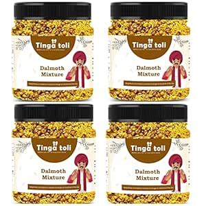 TINGA TOLI Dalmoth Mixture namkeen Normal Spicy Special Marwari Dalmoth ...