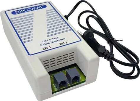 ELOVE Diplomat 2 Line Intercom System - Lift and Talk 2 Line Intercom ...
