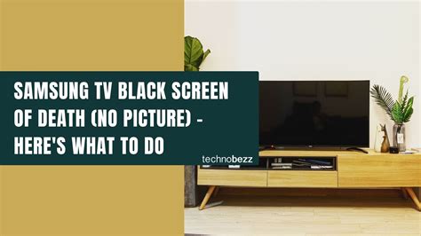 Samsung Tv Black Screen