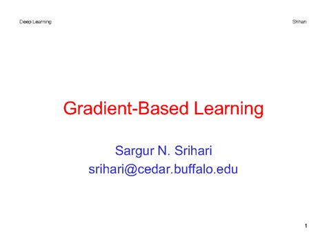 6.2 Gradient-Based Learning in Neural Networks: Concepts & Techniques ...