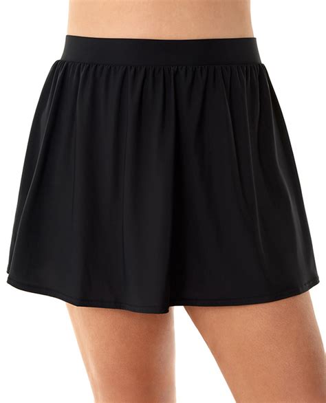 Miraclesuit Black Plus Size Swim Skirt | Tankini Bottom | Miraclesuit ...