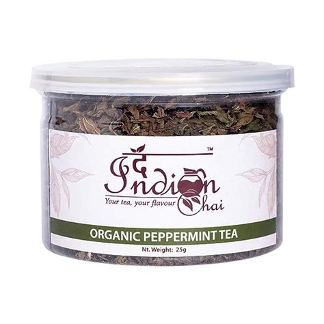 The Indian Chai – Organic Peppermint Tea Leaves 25g | Pure Herbal ...