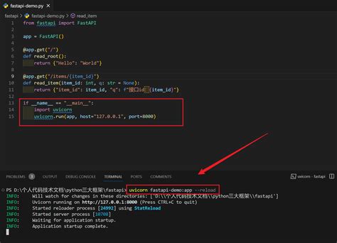 Python API 的图像结果