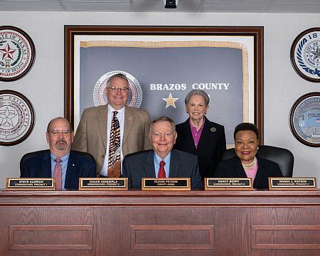 Commissioners Court | Brazos County, TX - Official Website