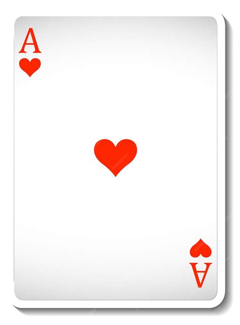 Ace Of Hearts Card