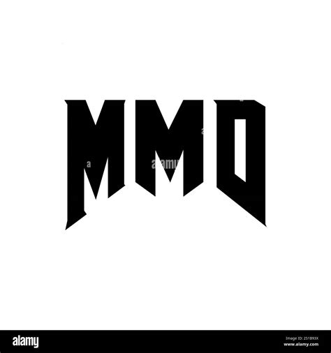 MMD letter logo design for technology company. MMD logo design black and white color combination ...