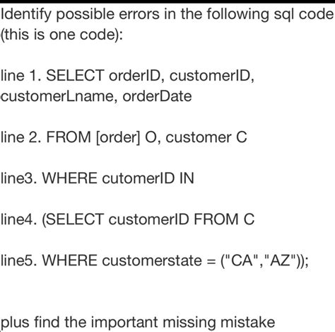 Image result for Error Code List in SQL