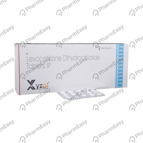 Xyzal 5 MG Tablet (10): Uses, Side Effects, Price & Dosage | PharmEasy