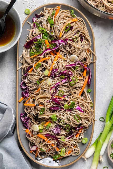 Soba Noodle Salad - Make It Dairy Free