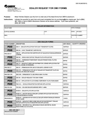 Fillable Online dmv virginia gov, fax to (804) - dmv virginia Fax Email ...