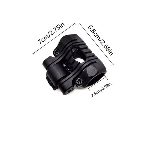 25mm Helmet Flashlight Clip for Outdoor Activities – CRAZE