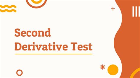 Image result for Second Derivative Test