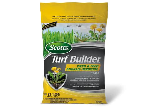Scotts Turf Builder Weed & Feed, 1000-sq-ft | Canadian Tire