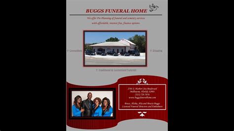 Welcome to Buggs Funeral Home - YouTube