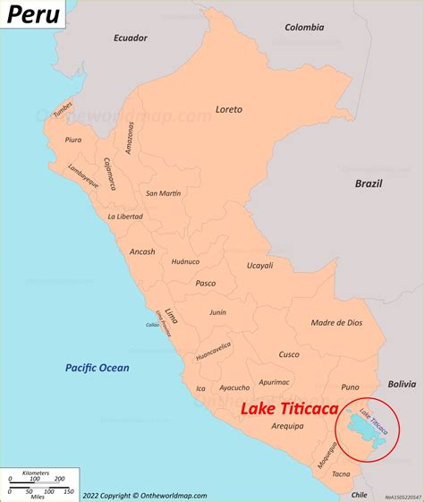 Lake Titicaca Map | Bolivia, Peru | Detailed Maps of Lake Titicaca