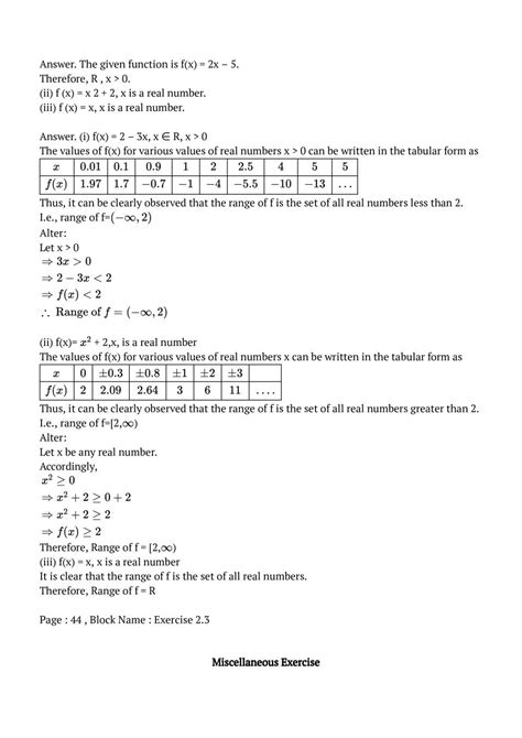 Image result for Class 11 Math Function Exercise Solution