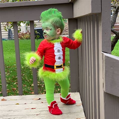 The Grinch Cat Costume The Grinch Santa Deluxe Jumpsuit With Mask ...