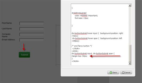 Image result for How to Move a Button Up in HTML