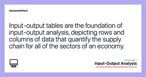 Image result for Input Output Analysis