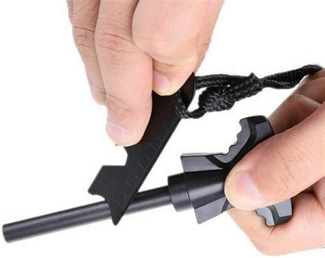 nexShop fire starter Sparking Ferrocerium Magnesium Rod Flint Fire ...