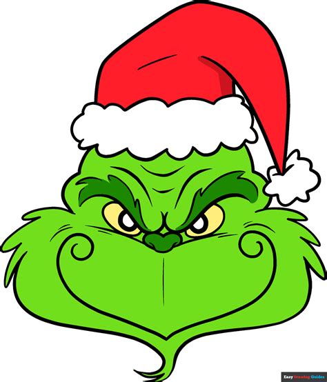 Grinch Face Clip Art